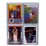 Stephen Curry Rookie Basketball Cards - Lot of 4