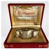 Vintage Wttnauer Men's Wrist Watch in Case- 10k GF