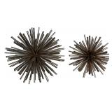 MCM Sputnik Sunburst Metal Sculptures- Curtis Jere
