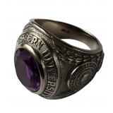 10k Massive Gold Northwestern University Ring