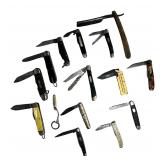 Assortment of Vintage Pocket & Folding Knives