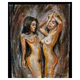 Oksana Grineva - Passionate Sensual Oil Painting