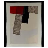 Jacqueline Debutler LE Signed Abstract Etching