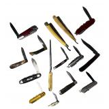 Group of Vintage Pocket & Folding Knives