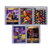 Kobe Bryant Rookie Basketball Cards - Lot of 5