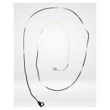 14k Gold Diamond Cut Snake Chain Necklace