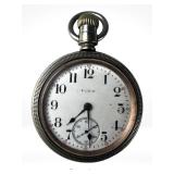 Antique Elgin 15 Jewels Pocket Watch