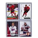 Connor Bedard Rookie Hockey Cards - Lot of 4