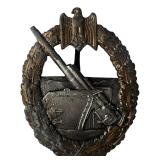 WWII German Kriegsmarine Coastal Artillery Badge