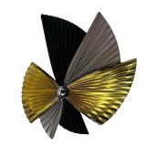Curtis Jere MCM Pinwheel / Fan Wall Sculpture