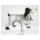 Antique Cast Iron Bulldog Doorstop Sculpture
