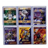 Joe Burrow Rookie Football Cards - Lot of 6