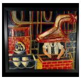 Vladimir Levchenko -Kebab-House Ukrainian Painting