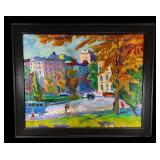 Alexander Glushchenko Ukrainian Cityscape Painting