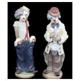 LLADRO PORCELAIN FIGURINES - LOT OF 2