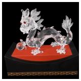 SWAROVSKI CRYSTAL FIGURINE "THE DRAGON"