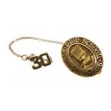 10K YELLOW GOLD 1930 HIGHSCHOOL GRADUATION PIN