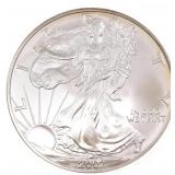 2002 US SILVER EAGLE $1 COIN - UNC