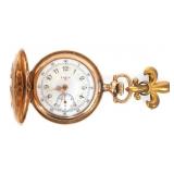 LADIES ELGIN GOLD-FILLED HUNTER
