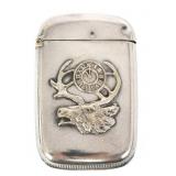STERLING SILVER FRATERNAL B.P.O.E. VESTA MATCH CAS