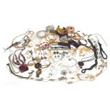 GOLD-TONE & SILVER-TONE COSTUME JEWELRY