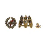 14K YELLOW GOLD FRATERNAL ORGANIZATION PINS