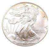 2001 US SILVER EAGLE $1 COIN - UNC