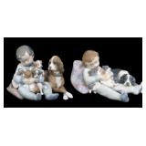 LLADRO PORCELAIN FIGURINES - LOT OF 2