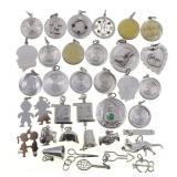 STERLING SILVER NOVELTY CHARMS