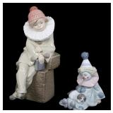 LLADRO PORCELAIN FIGURINES - LOT OF 2
