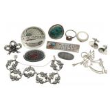 STERLING SILVER FASHION JEWELRY