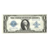 1923 US $1 BLUE SEAL SILVER CERTIFICATE LARGE NOTE