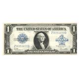1923 US $1 BLUE SEAL SILVER CERTIFICATE LARGE NOTE