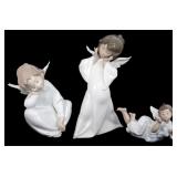 LLADRO PORCELAIN FIGURINES - LOT OF 3