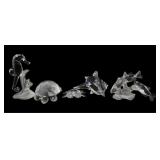 SWAROVSKI CRYSTAL FIGURINES - LOT OF 5