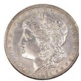 1884-CC US SILVER MORGAN DOLLAR COIN XF