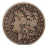 1883-S US SILVER MORGAN DOLLAR COIN BETTER DATE