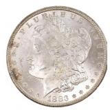 1883-CC US SILVER MORGAN DOLLAR COIN