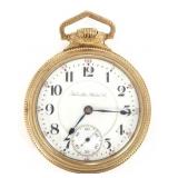 HAMILTON GOLD-FILLED CASE RAILROAD GRADE POCKET WA