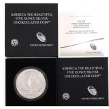 2020 US MINT SILVER 5 OZT VERMONT UNC COIN