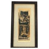 GEORGES BRAQUE & J. VILLON STILL LIFE AQUATINT SIG