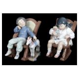 LLADRO PORCELAIN FIGURINES - LOT OF 2