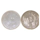 1999 & 2003 .925 SILVER GERMAN COMMEMORATIVE COINS