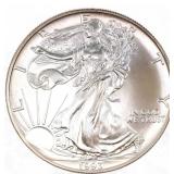 1993 US SILVER EAGLE $1 COIN - UNC