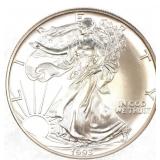 1993 US SILVER EAGLE $1 COIN - UNC