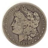 1878-CC US SILVER MORGAN DOLLAR COIN