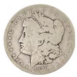 1878-CC US SILVER MORGAN DOLLAR COIN