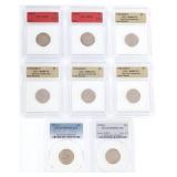 US 5C JEFFERSON COINS ICG, PCGS