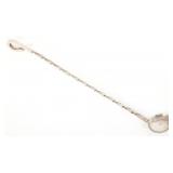 STERLING SILVER BARLEY-TWIST HANDLE SPOON