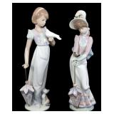 LLADRO PORCELAIN FIGURINES - LOT OF 2